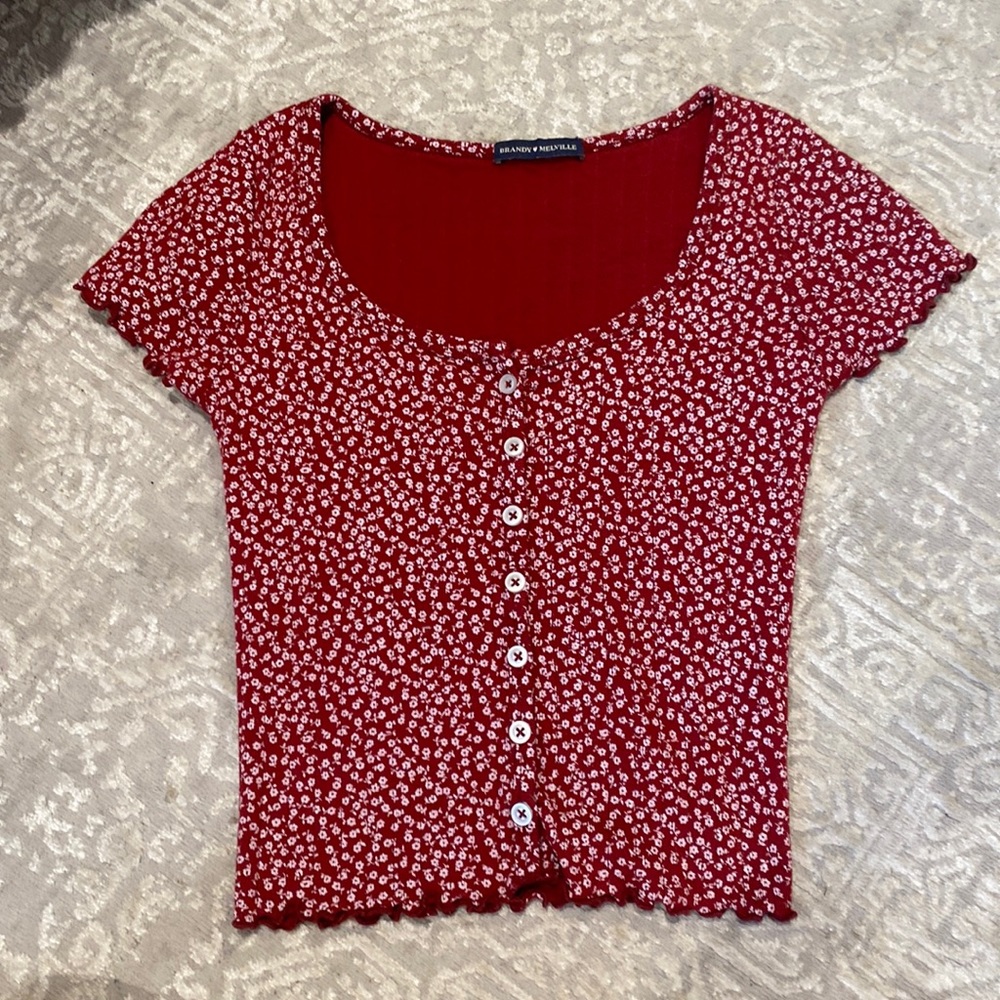 Brandy Melville, button down t-shirt